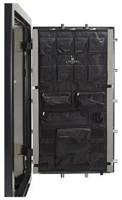 Panel de puerta para accesorios de caja fuerte para armas, modelo 24, 18 x 49 pulgadas.