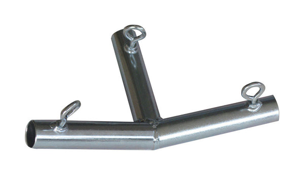 AHC 3/4 in. Round X 3/4 in. D P3E Galvanized Carbon Steel 9-13/16 in. L Low Peak 3-Way Connector