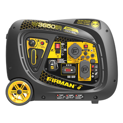 Generador portátil a gas con arranque remoto de 3650/3300 vatios