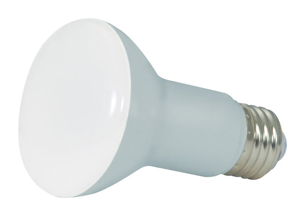 Bombilla LED Satco R20 E26 (mediana), luz blanca cálida, equivalente a 50 vatios, paquete de 1