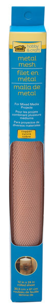 Láminas de malla metálica de cobre MD 57504 de 12" x 24"