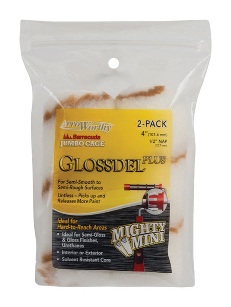 CUBIERTA DE RODILLO GLSD 1/4X4 2PK