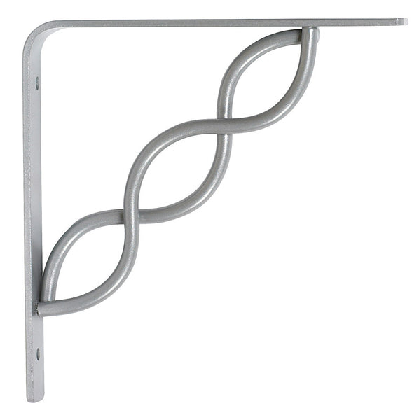 Soporte de platino John Sterling de Knape & Vogt, calibre 12, 6 pulg. de largo, 100 lb (paquete de 8)