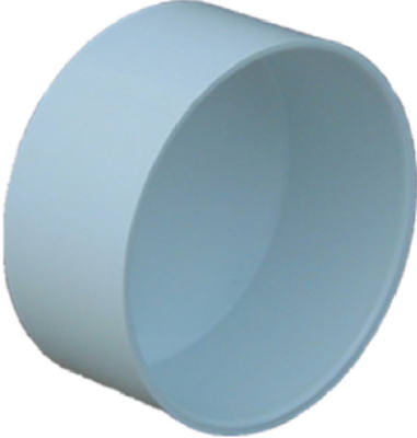 PVC Pipe Sewer & Drain Cap, 4-In.