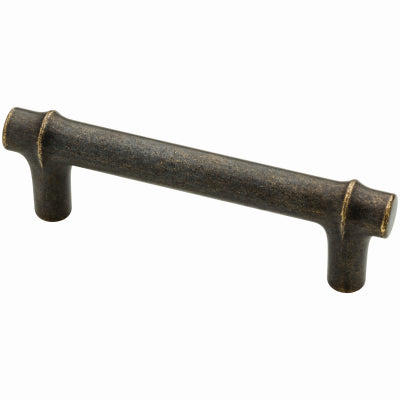 Tirador para gabinete Mizuna, castaño cálido, 3 pulgadas