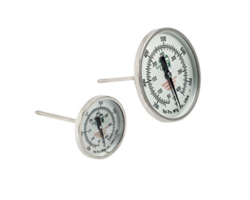 TEL-TRU LG DIAL TEMP GAUGE 3"