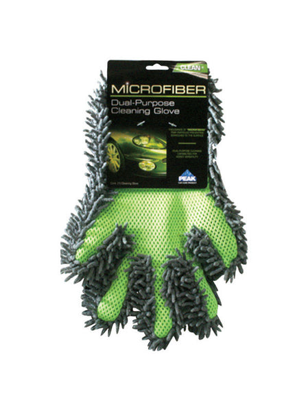 Peak Microfiber Car Cleaning Gloves 12 in. L x 8 in. W 1 pk