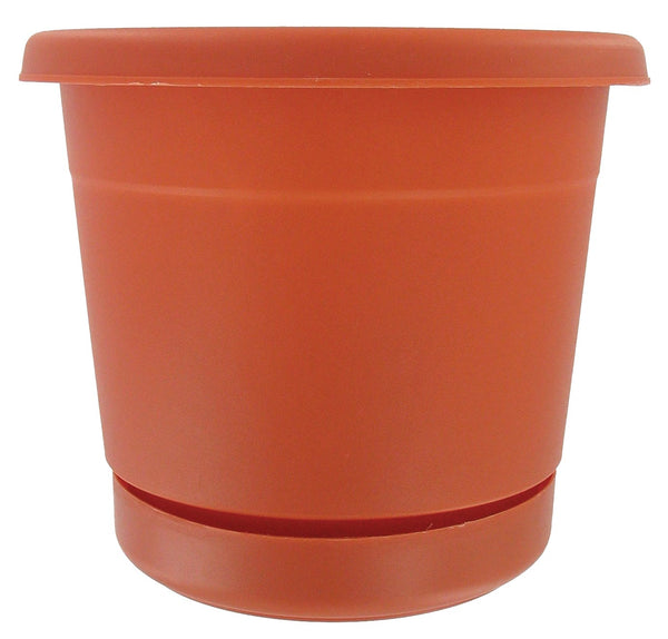 Dynamic Design RR1606TC 16" Terracotta Rolled Rim Planters (Pack of 6)