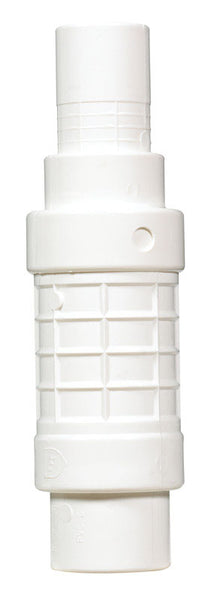 Acoplamiento de espiga de PVC NDS Quik-Fix Schedule 40 de 1 pulg. de diámetro x cubo de 1 pulg.