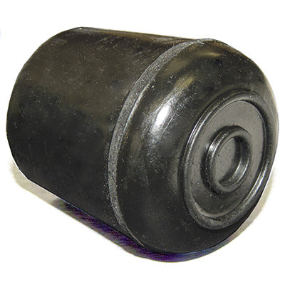 Punta para pata de mueble, caucho negro, 1-1/4 pulg., paquete de 4.