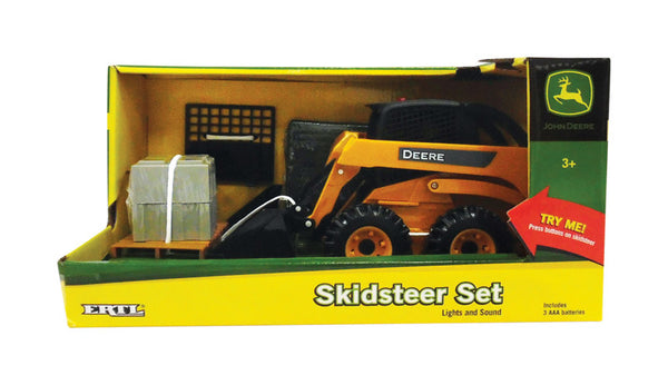 Juego de dirección deslizante de plástico Tomy John Deere de 10 piezas