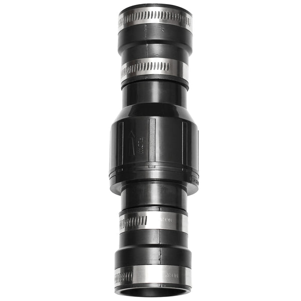 Superior Pump 1-1/2 inch Dia. x 1-1/2 inch Dia. ABS Plastic In-Line Check Valve