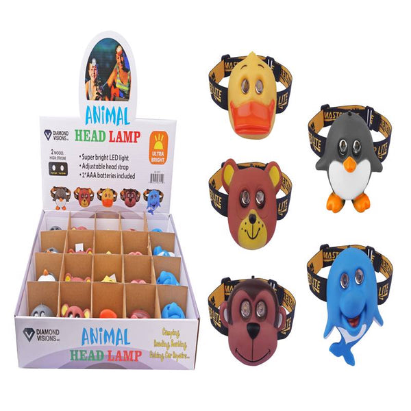 Lámpara de cabeza LED con pilas AAA de Diamond Visions