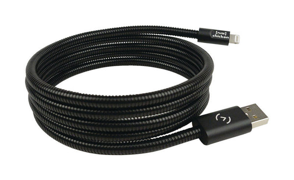Fuse Chicken Titanium Plus Black Cell Phone Accessories Apple 4.9 ft. L