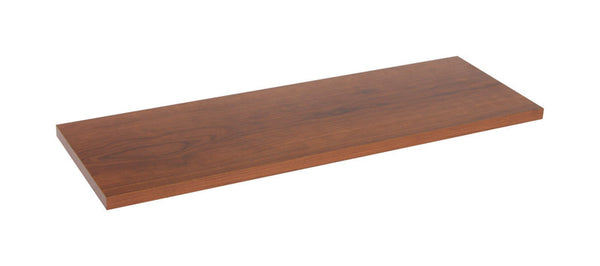 Knape & Vogt 10 in. H x 10 in. W x 24 in. D Walnut Melatex Laminate/Particle Board Shelf (Pack of 5)