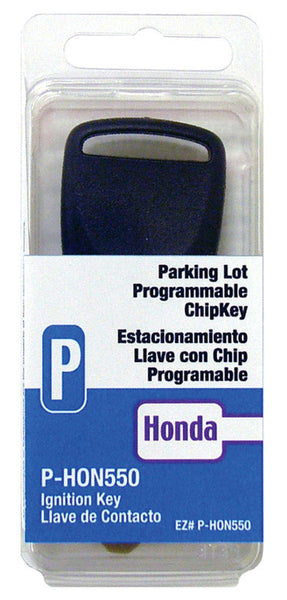 Llave con transpondedor Sidewinder Hy-Ko con chip para automóvil de un solo lado para Honda