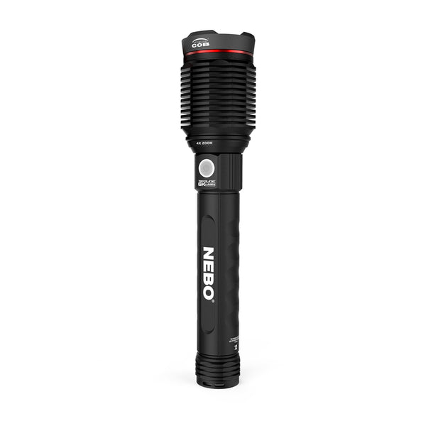 Nebo Redline 6000 lumens Black LED Rechargeable Flashlight (Pack of 6)
