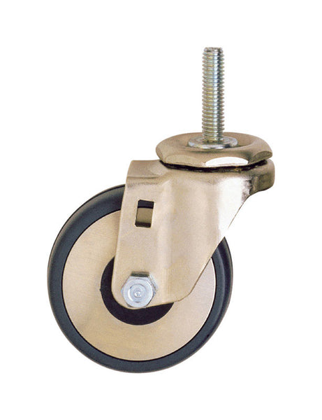 CASTER RUBBER GRY 3"