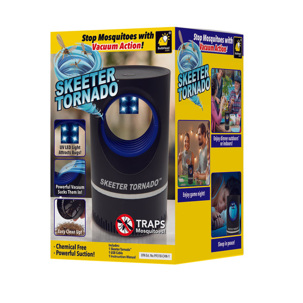 Aspiradora para mosquitos Bulbhead Skeeter Tornado Black