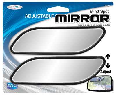 Espejo para puntos ciegos de automóvil, rectangular, paquete de 2 (paquete de 4)