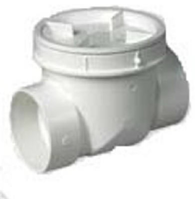 PVC Backwater Valve, 4-In.