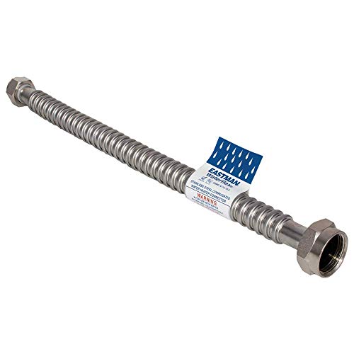 Conector para calentador de agua Eastman de 3/4 x 24 pulg.