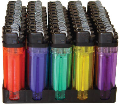 Translucent Disposable Lighter (Pack of 50)