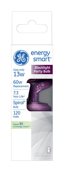 GE Energy Smart 13 watts T3 4.9 in. L CFL Bulb Cool White Decorative 1 pk