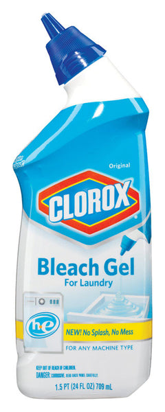 Clorox Original Scent He Bleach Laundry Gel 24 oz. (Pack of 9)