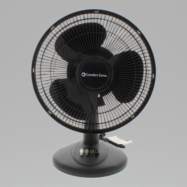TABLE FAN OSC 12" BLK