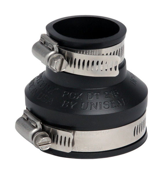 Conector de sifón de drenaje Pipeconx de 2 pulg. y 1-1/2 pulg. de diámetro