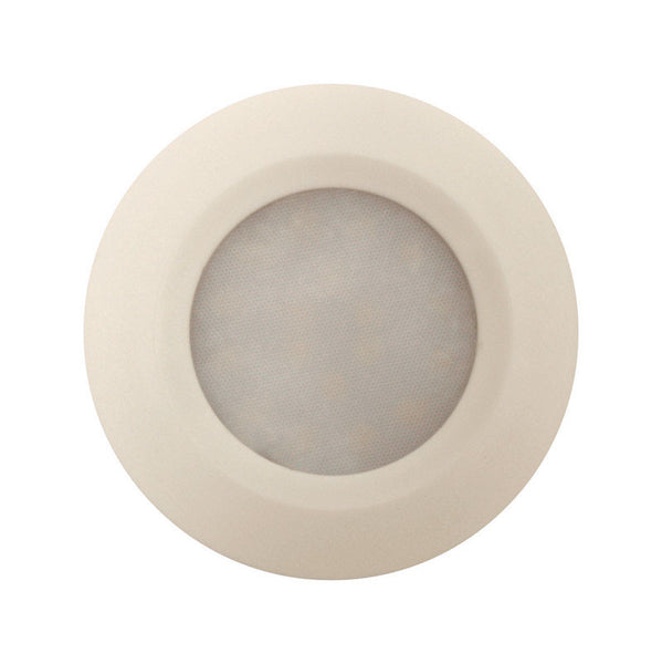 Amertac White Plug-In LED Puck Light 1 pk