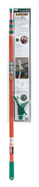 Kit de iluminación colgante St. Nick's Choice con poste de 11'