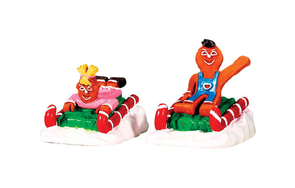 Lemax Multicolor Sweet Sledding Christmas Village