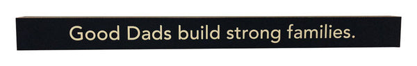 Placa de madera Hallmark Wooden Sentiments de 2 pulgadas de alto x 24 pulgadas de ancho (paquete de 2).