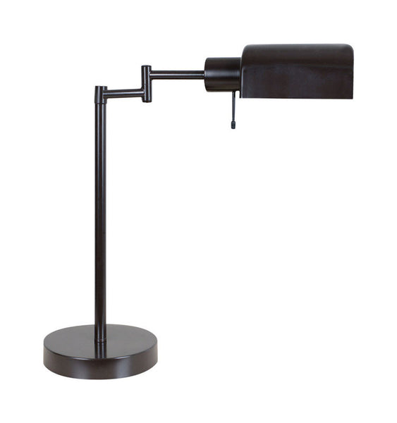 Living Accents 16.5 in. Oil-Rubbed Bronze Desk Lamp