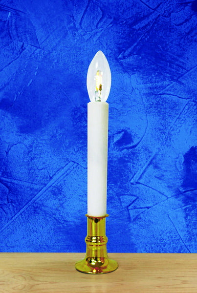 VELA ENCHUFABLE DORADA N.° 9"