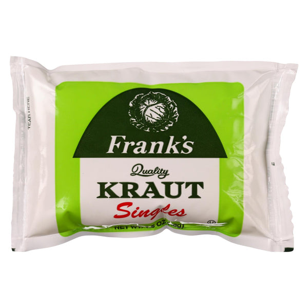 Franks Kraut - Single Serve - 1.5 oz - case of 18 (Pack of 18)