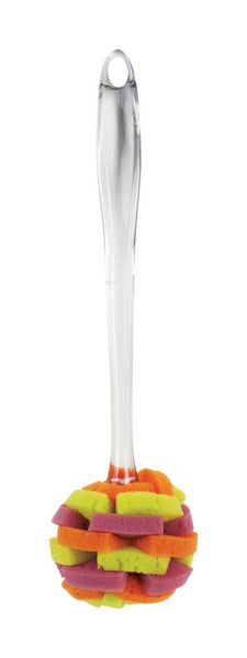 Casabella 3 in. W Plastic Handle Sponge Brush
