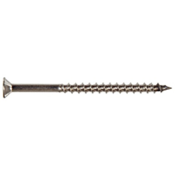 Tornillos para cubierta de cabeza plana cuadrada Hillman Weather Maxx 1 N.° 10 x 2-1/2 pulg. L, 25 lb, paquete de 2000
