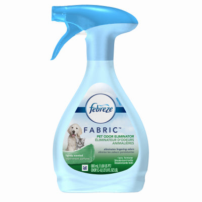 Eliminador de olores de mascotas y ambientador de telas, 27 oz.
