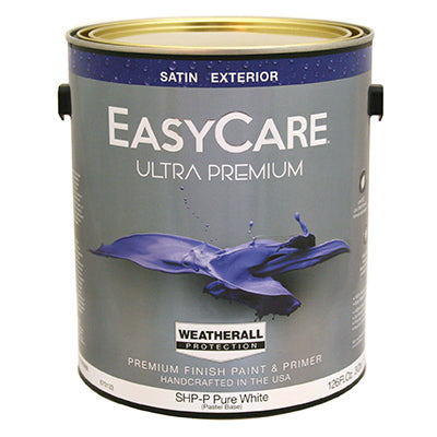 1-Gallon Satin Pastel Base Latex Exterior Paint (Pack of 4)