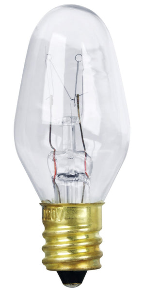 Feit Electric Bp7c7 7 Watt Clear Long Life Night Light Bulbs 2 Count