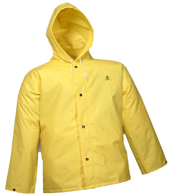 Durascrim Jacket, Yellow PVC, XL