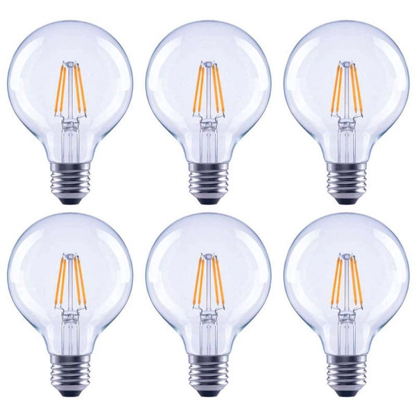 LED G25 40W SW 6PK