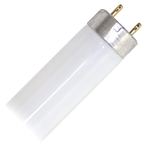 GE Ecolux 17 watts T8 24 in. L Fluorescent Bulb Warm White Linear 3000 K 1 pk (Pack of 24)