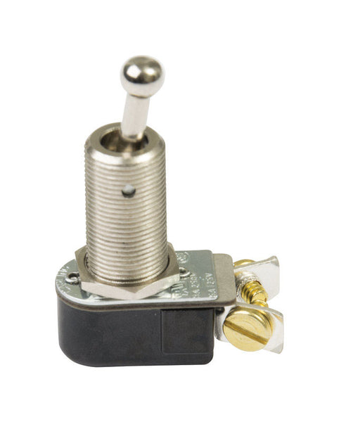 Gardner Bender 6 amps Single Pole Toggle Switch Silver 1 pk