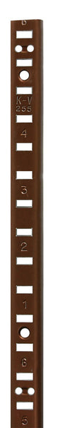Knape & Vogt Aluminum Heavy Duty Shelf Pilaster 17 Ga. 48 in. L 250 lb. (Pack of 20)