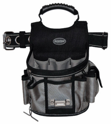 Bolsa utilitaria profesional, polietileno, 9 x 6 x 14 pulgadas.