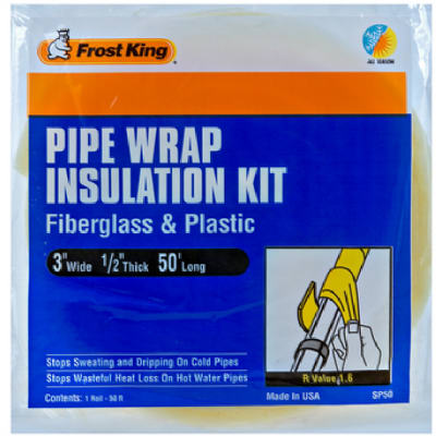 Kit de aislamiento de tuberías de fibra de vidrio